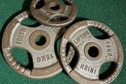 Single Olympic Weight Plates 5kg 10kg 15kg