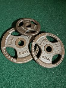 Single Olympic Weight Plates 5kg 10kg 15kg