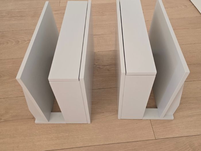 2 Bedside Lockers Floating