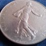 One French Franc Coin dated 1974 Image 3