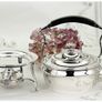 Antique Sheffield Silver Plated Spirit Kettle 19th Century Image 3