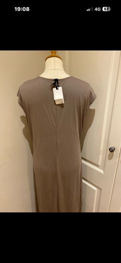 Primark The Edit long taupe dress - new