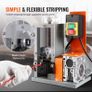This machine is automatic Wire Stripping Machine. This machine is automatic and the wire range is up to 25mm Image 4