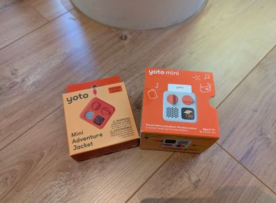 New Yoto Mini + orange case