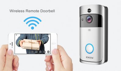 WiFi Wireless Video Door Bell Smart Home Monitoring Doorbell Night Vision FULL KIT