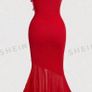 Stunning Red Ladies dress Image 2