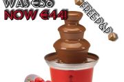 NEW SALE | Gourmet Belgian Chocolate Fountain Fondue Large Set | 500ml Capacity Electric 3-Tier Machine with Hot Melting Pot Base
