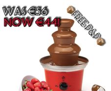 NEW SALE | Gourmet Belgian Chocolate Fountain Fondue Large Set | 500ml Capacity Electric 3-Tier Machine with Hot Melting Pot Base