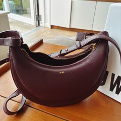 JW PEI Carly Saddle Crossbody Bag - Burgundy - Like New with Box