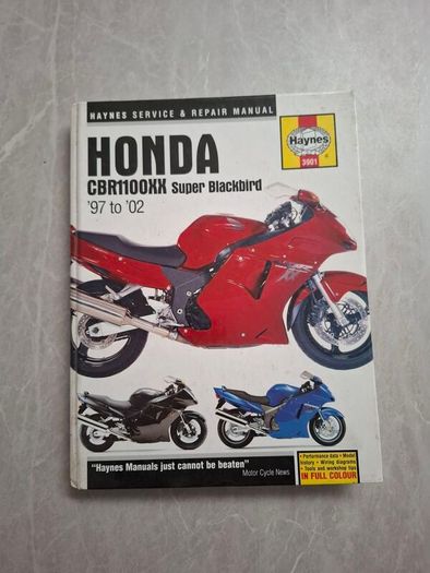 CBR1100xx Blackbird Haynes Manual