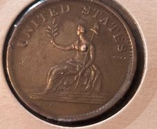 1783 Washington "Cent", Military Bust