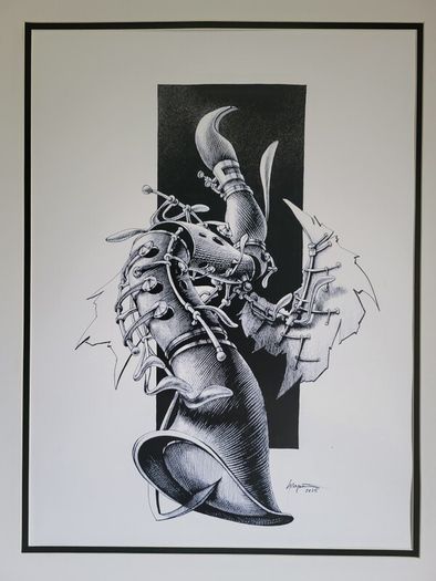 Flight in Arpeggio | Art Print | framed