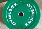 10 kg Olympic Bumper Plates Pair Warehouse Clearance