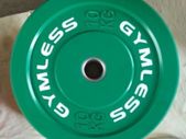 10 kg Olympic Bumper Plates Pair Warehouse Clearance