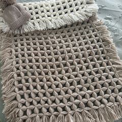 hand knitted baby blankets and cardigans