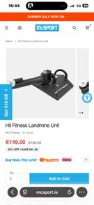 Full Commercial Gym Landmine Heavy Duty Unit!!