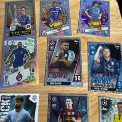 Topps Match Attax 2024/25 Bundle - 12 Inserts - Torres Xavi Chelsea Man City Extra