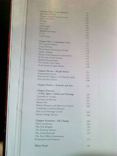The years between Moate Co. Westmeath 1956-2006 Ireland Irish By Vera Hughes