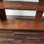 wooden hanging/freestanding wall shelf unit Image 4
