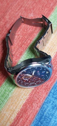 watch Curren 8399 Plata Azul
