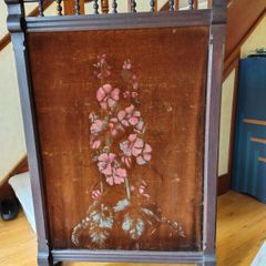 Antique Fire Screen