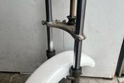 Honda front forks and mudguard