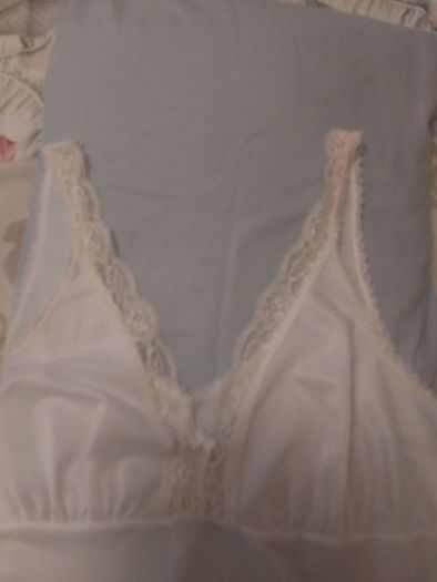 White Full Length Slip