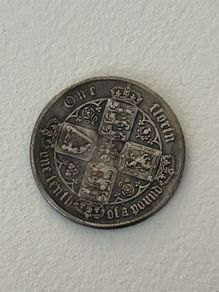 Victoria 1852-1881One Florin / Gothic Head / British Coins / Restrike reproductions