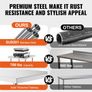 Stainless Steel Food Prep Table Commercial Kitchen Work Table 35.6x61 cm Image 4