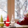 Christmas Gnome Plush Gonk Decorations - Handmade Swedish Tomte Scandinavian Santa Elf Ornaments (FREE POSTAGE) Image 5