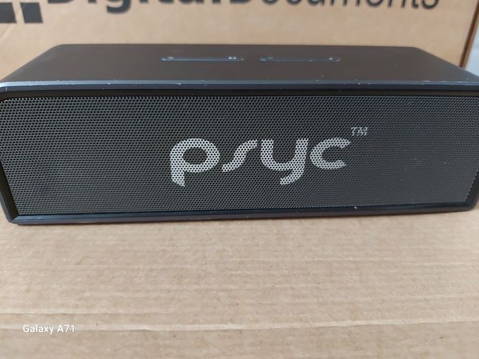 MONIC PSYC Agressive Audio wireless Bluetooth Speaker in excdellent condition