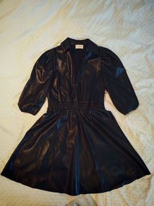SAVIDA Leather Dress
