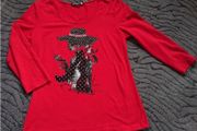 Red Top  Size 14