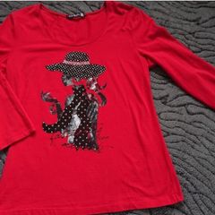 Red Top  Size 14
