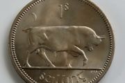 1966 Ireland Shilling BUNC coin 60 years old