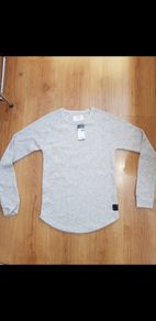 Muscle fit Medium size jumper & Denim short sleeve shirts
