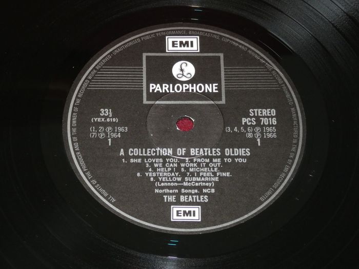 The Beatles A Collection Of Beatles Oldies UK Pressing LP