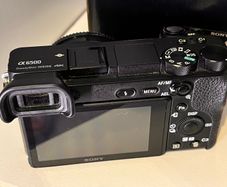 Sony a6500 in box with manual and accessories