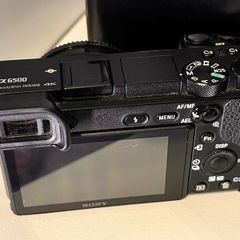 Sony a6500 in box with manual and accessories