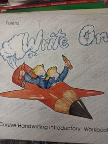 Write on cursive handwriting introductory workbook
