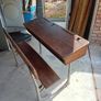 Antique School Desk Image 2