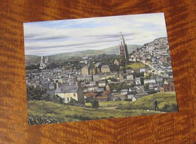 Postcard Cork City from St. Patrick's Hill