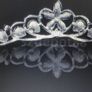 Bride's Designer Crystal Head Piece Image 4