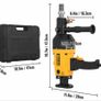 2180w 160mm Hand Held Wet/Drill Drilling Machine Image 5