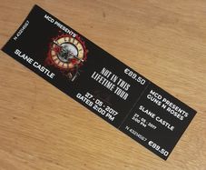 Guns n Roses replica ticket