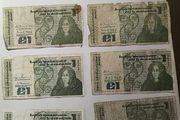 1 Punt Notes x7 for Sale