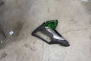 Kawasaki Versys 650 tank cowling in black for models from 2022 to 2024