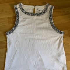 Sienna Miller x M&S top with diamante details Size 16