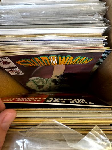 Valiant Long Comic Box w 270 comics for Sale