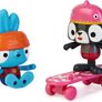 BRAND NEW Brave Bunnies 2 Figures With Skateboard Pack Action Figure Image 6